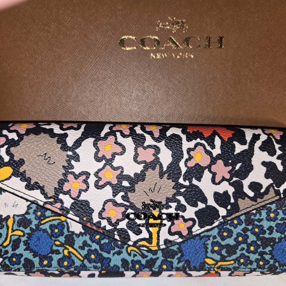 Coach Floral Women's Bag - Multicolor NEVER Used